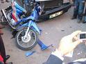 Motosikletli İki kardeş trafık kurbanı