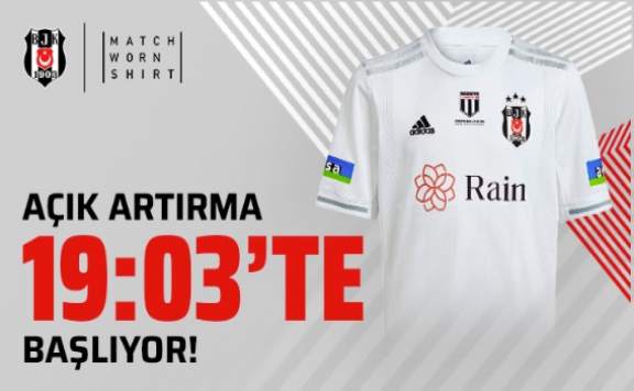Beşiktaş  Altalyaspor maçında giyeceği formalarını satışa çıkardı